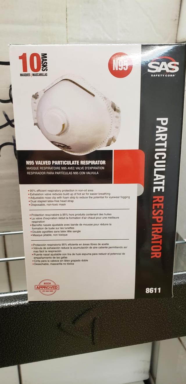 Rental store for MASK, N95 RESPIRATOR W VALVE in Woodland CA